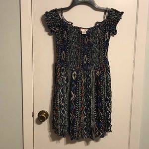 Band of Gypsies Sz L off the shoulder dress